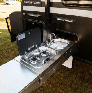 Exclusive Dynsti Slide-Out Kitchen (Second Tunnel Boot)